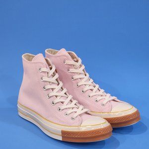 Converse Chuck 70 Hi Pink Foam Pop Toe Unisex Sneakers 165719C NWT